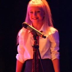 Performing at Alton Towers